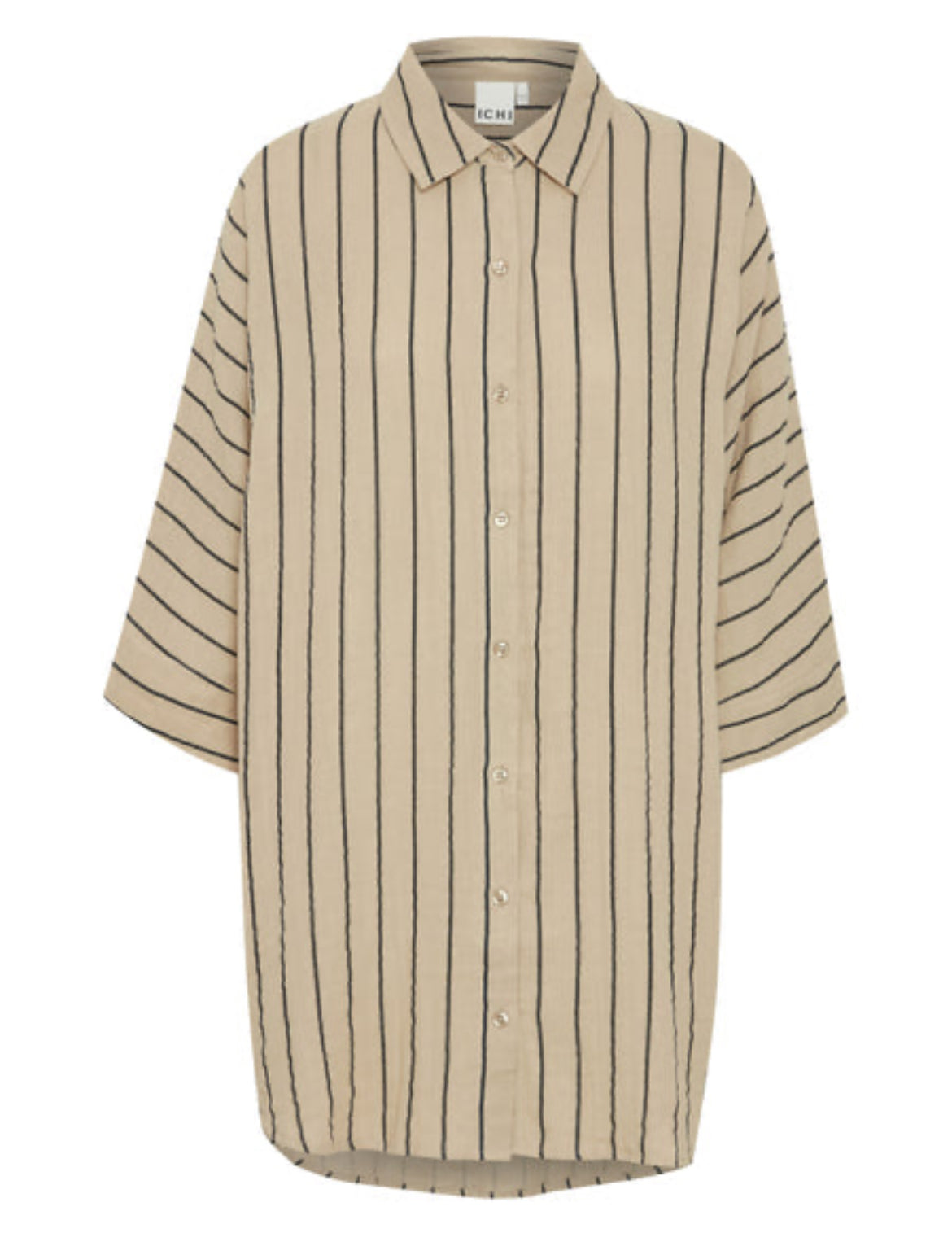 Ichi Striped Beach Shirt