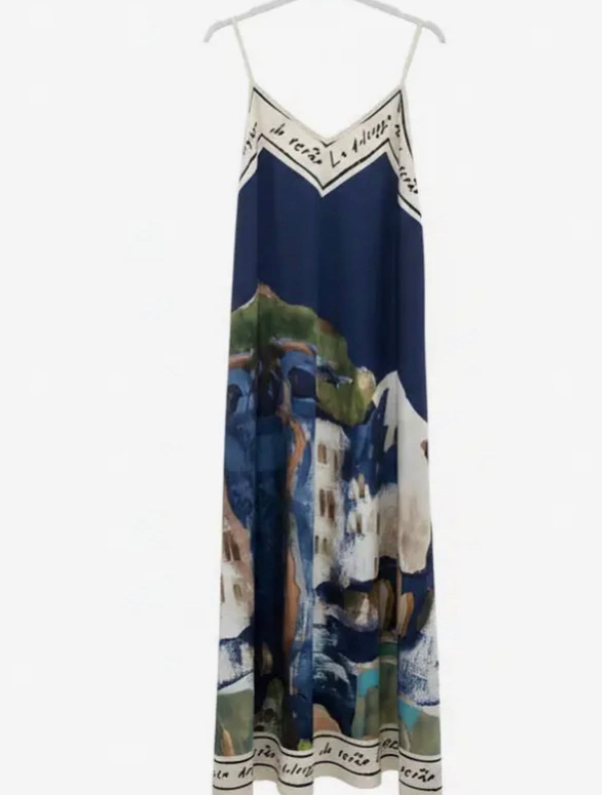 Navy Amalfi Dress