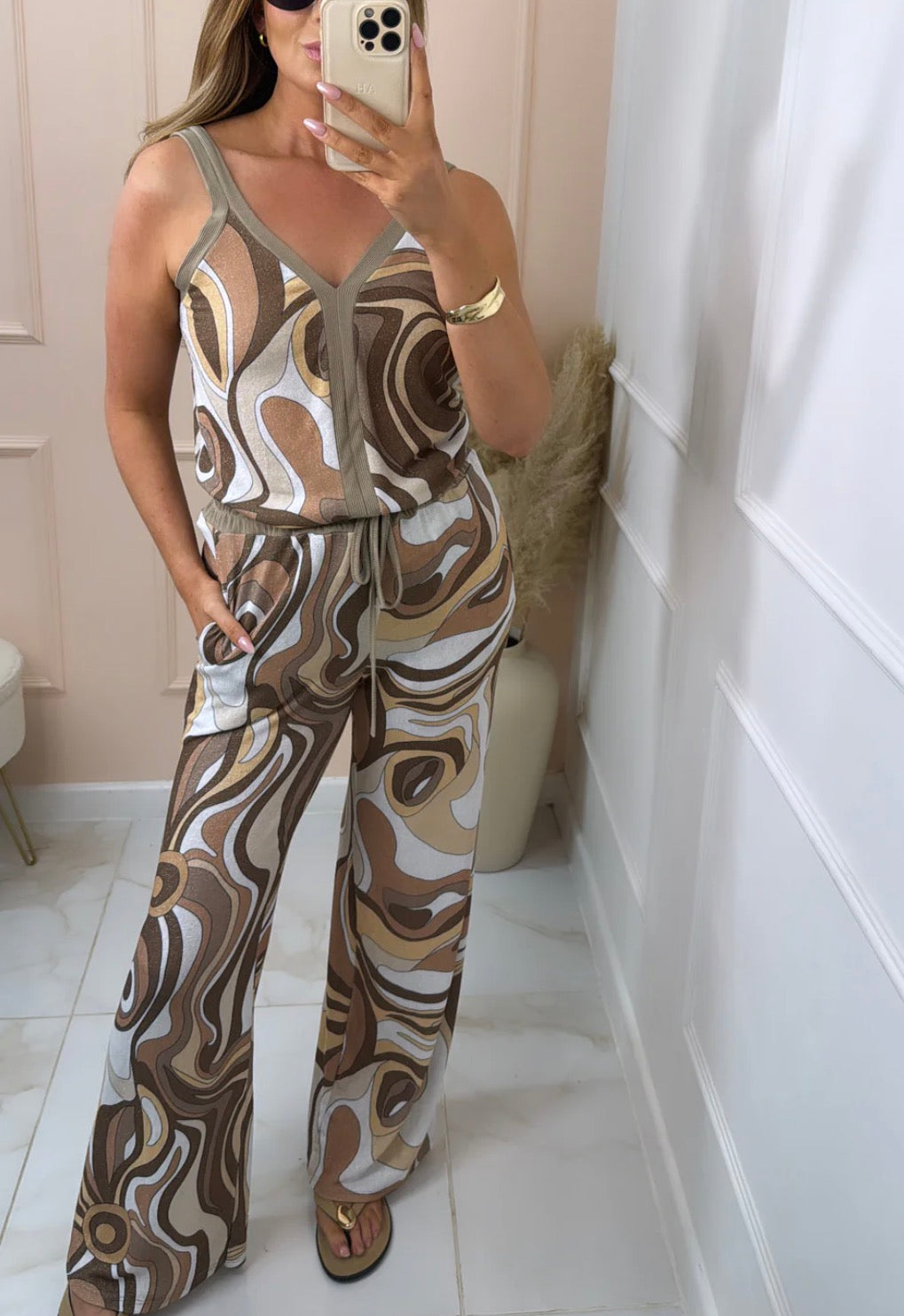 Taupe Swirl Co-Ord