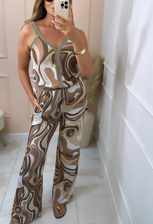 Taupe Swirl Co-Ord