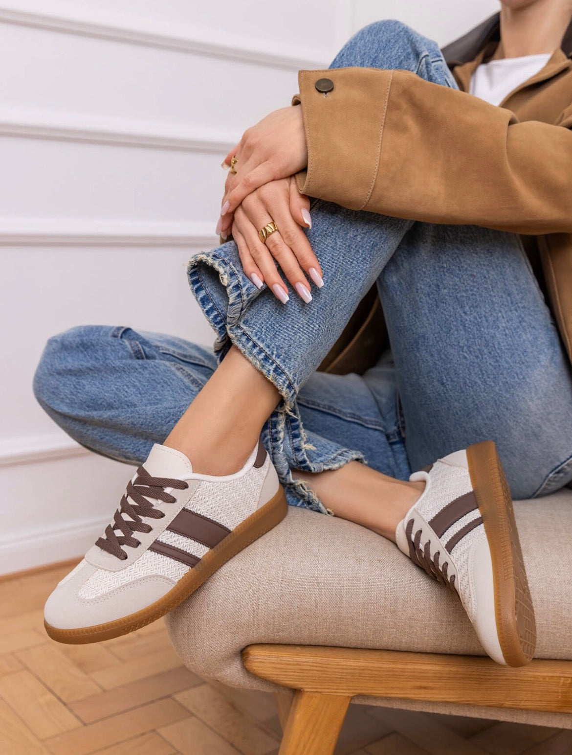 Brown & Stone Trainers