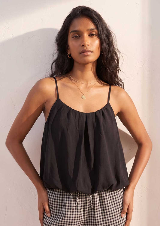 Black Bubble Top