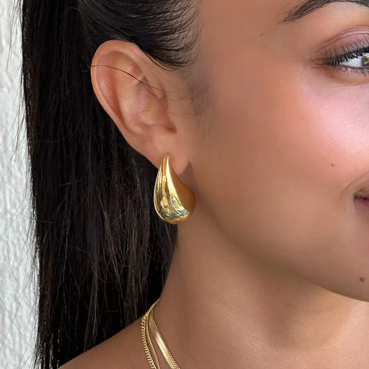 Gold Drop Earrings