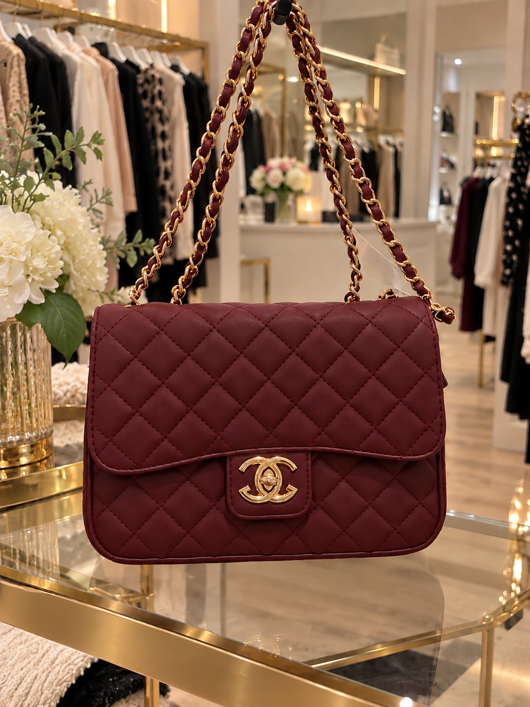 Wine Coco Bag