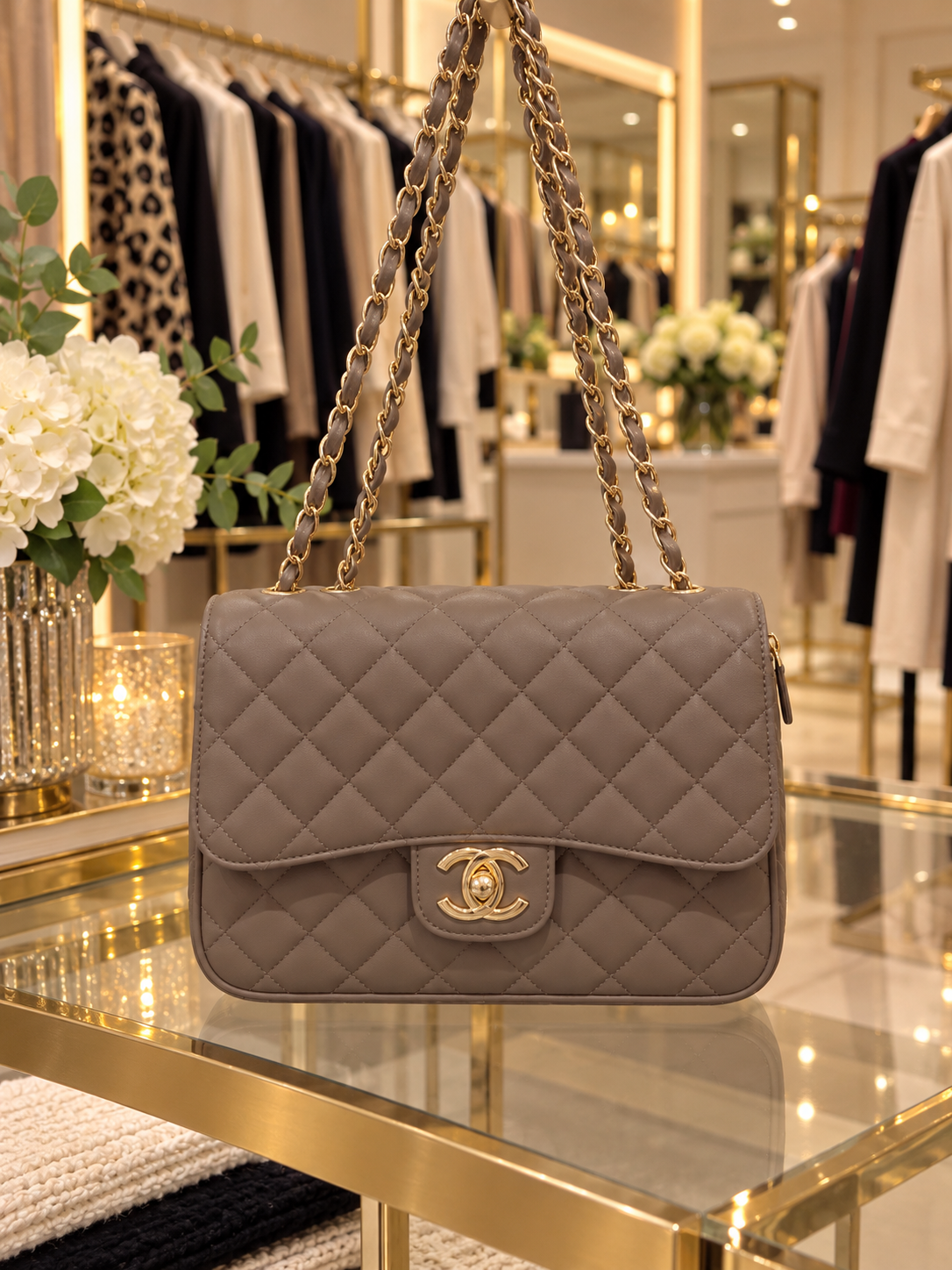 Taupe Coco Bag