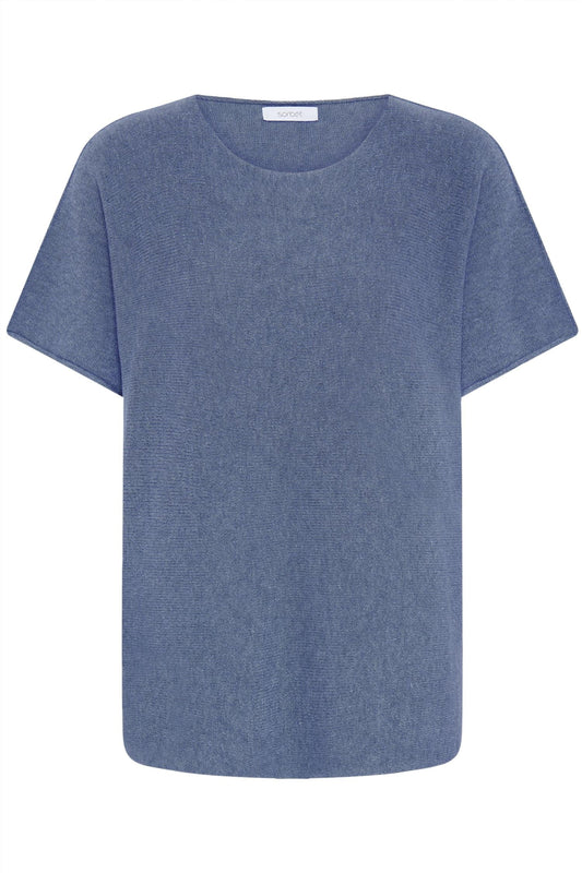 Nova Knit Jumper Denim Blue