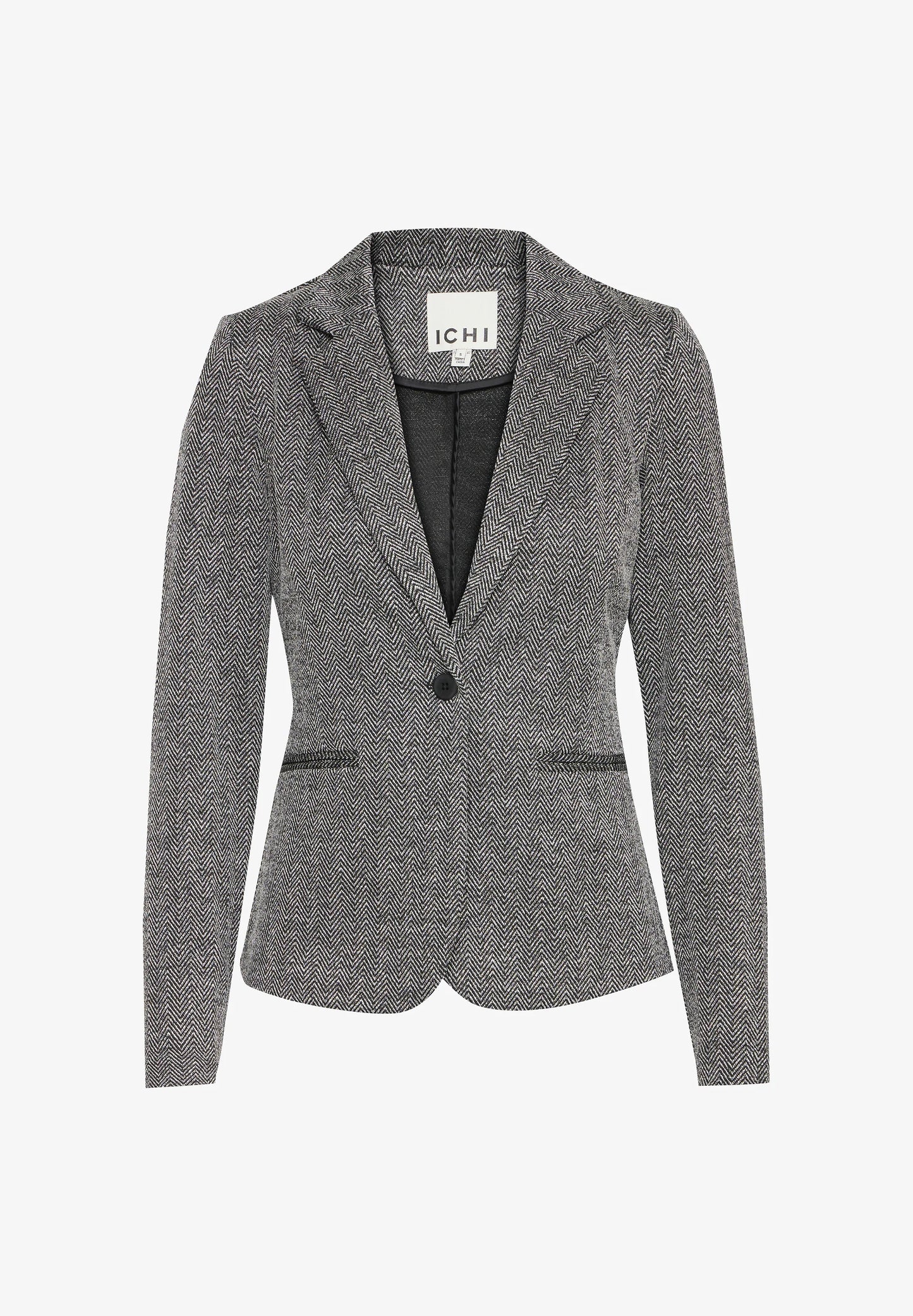 Ichi Blazer Ihkate Jacquard