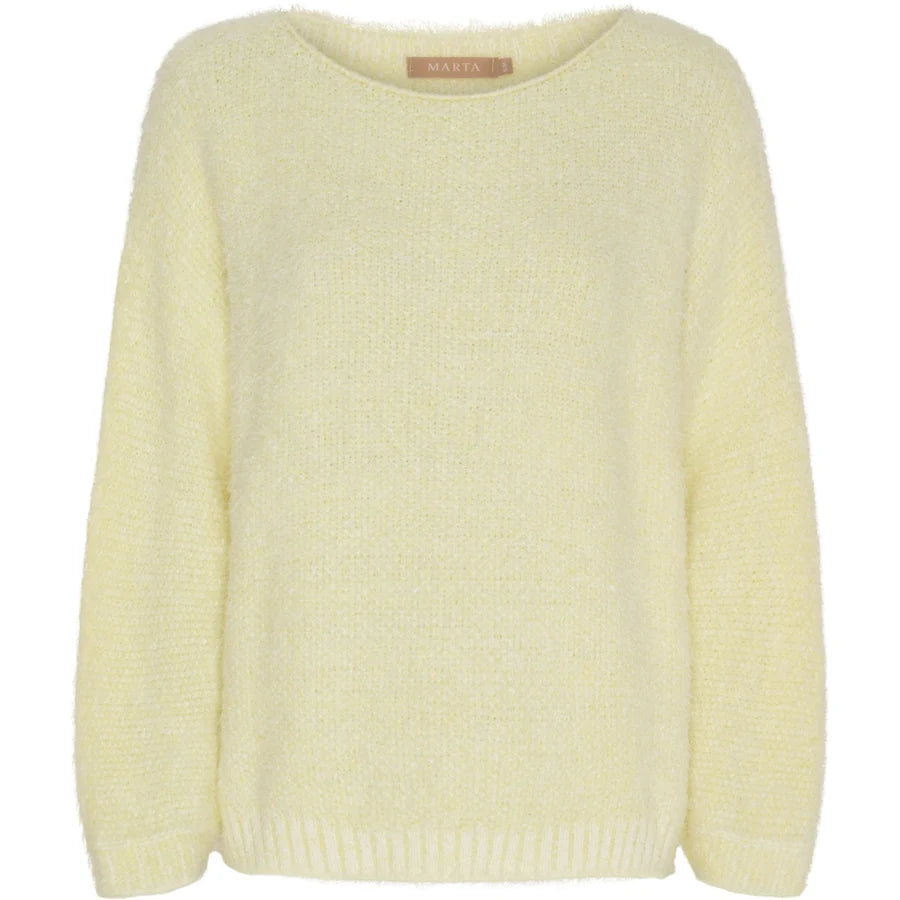 Lemon Fluffy Jumper