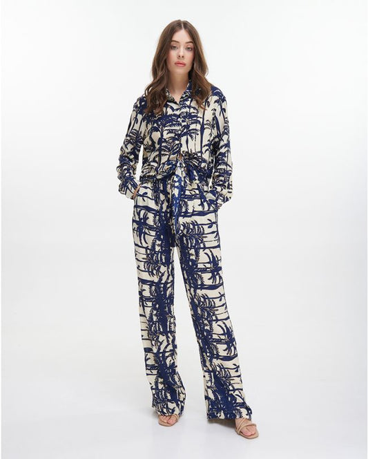 Ble Resort Palm Trousers