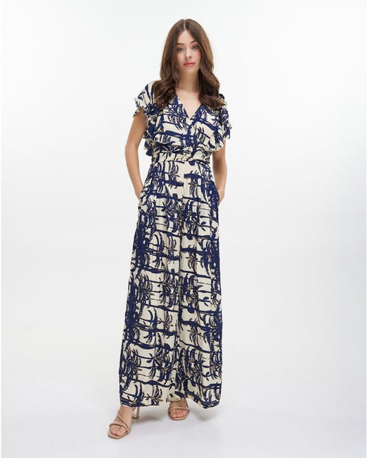 Ble Resort Palm Jumpsuit