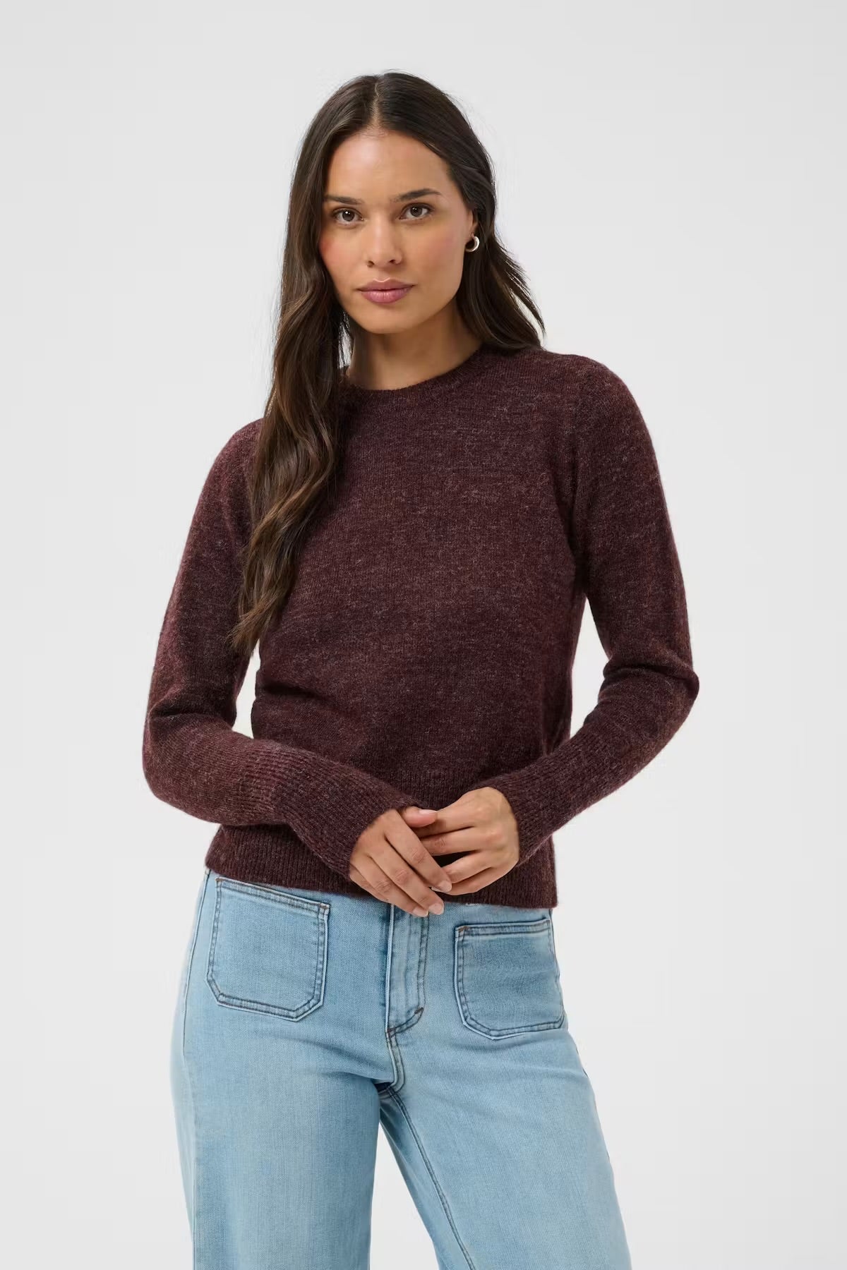 Kaffe Kaniel Fudge Crew NeckJumper