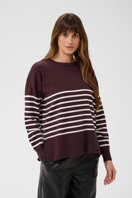 Kaffe Kalimone Stripe Pullover