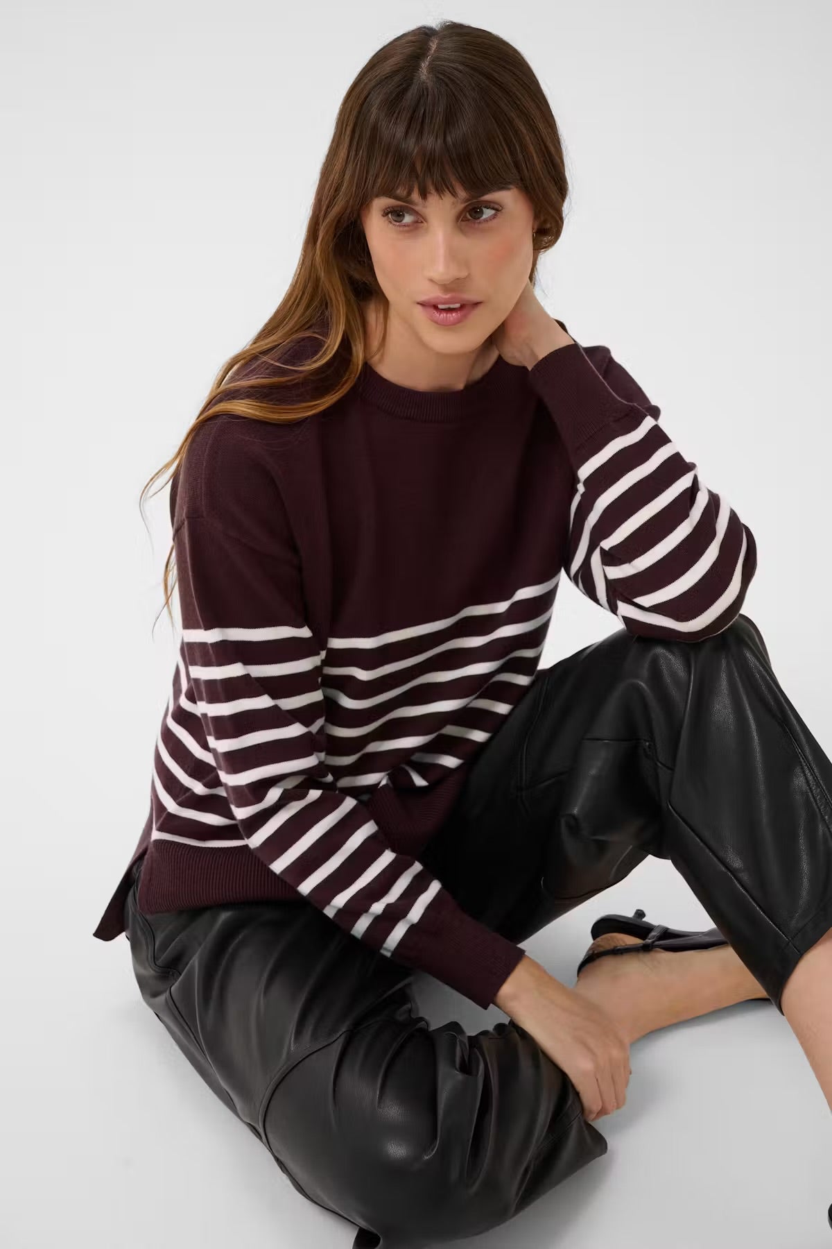 Kaffe Kalimone Stripe Pullover