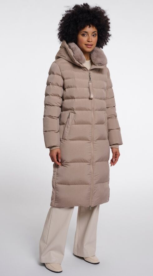 Rino & Pelle Hudson Padded Coat Mocha Latte