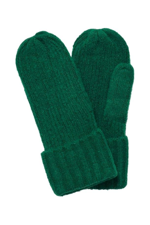 ICHI Cadmium Green Mittens