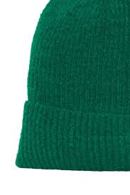 ICHI Cadmium Green Beanie Hat